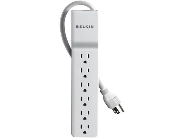 BELKIN BE106000-04 6-Outlet Home/Office Surge Protector (4ft cord)