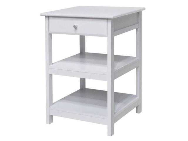 Ergode Delta Home Office Printer Stand, White