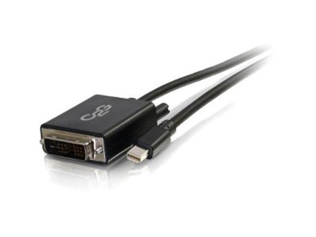 C2G/Cables To Go 54336 10 ft. C2G Mini DisplayPort M to DVI M Black