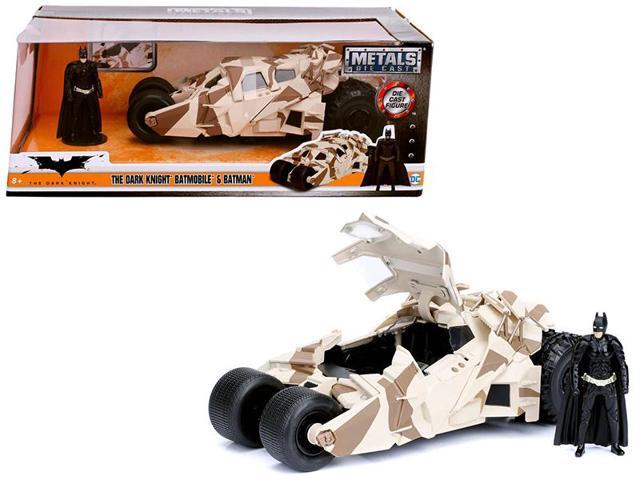 'The Dark Knight' Batmobile w/ Batman Diecast Figure Camouflage Version 'DC Comics' Series 1/24 Diecast Car by Jada