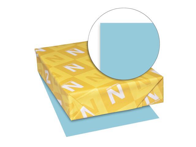 Neenah Paper Exact Brights Paper 8 1/2 x 11 Bright Blue 50 lb 500 Sheets/Ream 26781