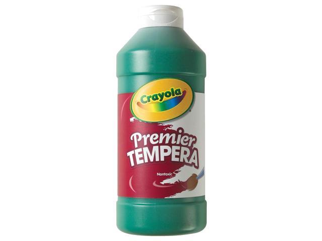 Crayola. 541216044 Premier Tempera Paint, Green, 16 oz