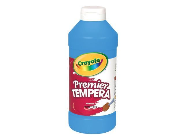 Crayola. 541232042 Premier Tempera Paint, Blue, 32 oz