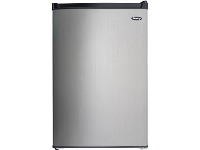 Danby DCR045B1BSLDB-3 4.5 cu. ft. Compact Fridge with True Freezer in Stainless Steel photo