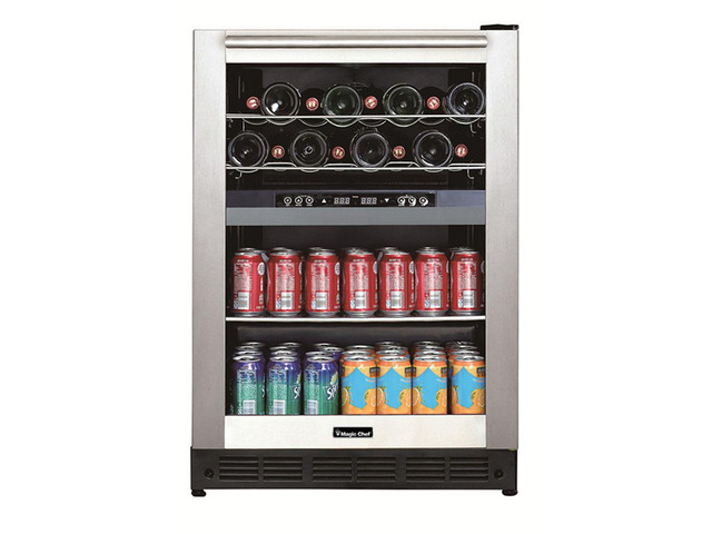 Dual-Zone Built-In Wine and Beverage Center