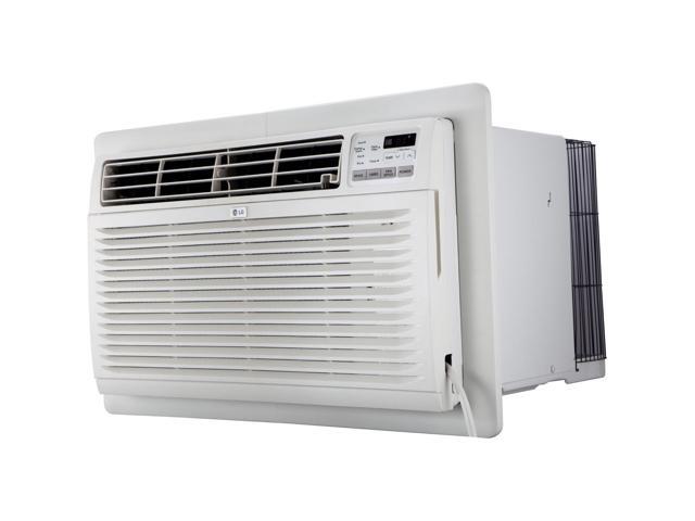 LG - 330 Sq. Ft. 8,000 BTU In Wall Air Conditioner with Remote - White - image 6