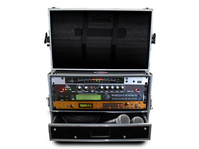 ProX XS-WM4U2DR Flight Case ATA Style Rack 12 In. Deep 4U W/2U Drawer