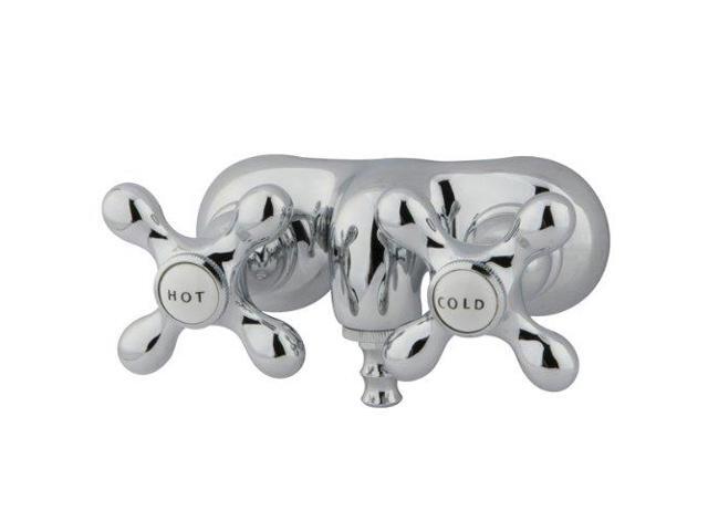 Kingston Brass CC48T1 Vintage 3-3/8' Wall Mount Clawfoot Tub Filler