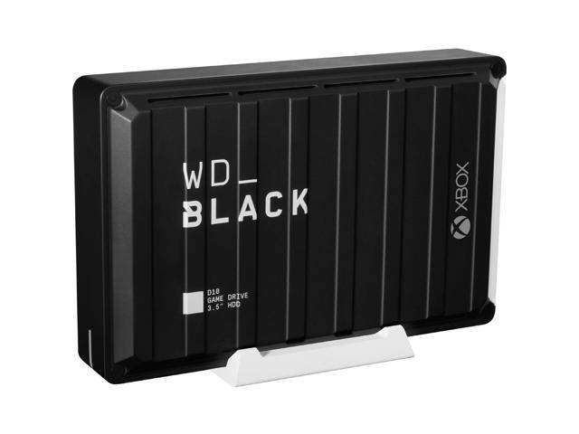 WD Black D10 WDBA5E0120HBK-EESN 12 TB Portable Hard Drive - External - Black