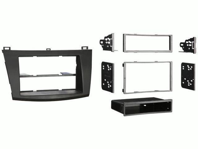 Metra - Dash Kit for Select 2010-2013 Mazda 3 DIN DDIN - Black - image 4