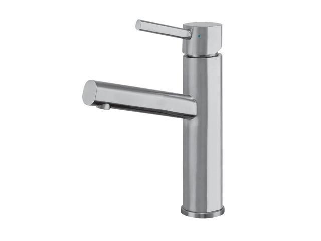 Photos - Tap Waterhaus Lead-Free Solid Stainless Steel Single lever Elevated Lavatory F