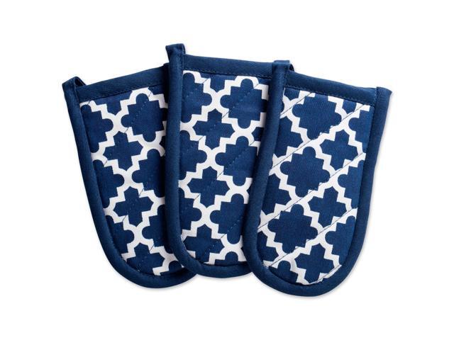 DII Nautical Blue Lattice Panhandle (Set of 3)