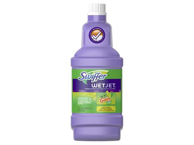 Swiffer WetJet System Refill, Original, 1.25 L, 4 Bottles (PGC77809)