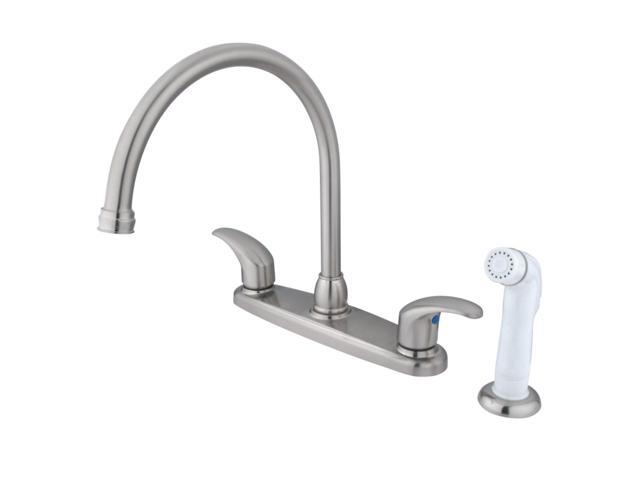Kingston Brass KB6798LL Kitchen, Faucet, Satin Nickel