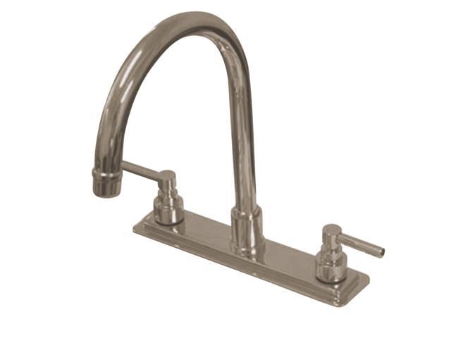 Kingston Brass KS8798ELLS Kitchen, Faucet, Satin Nickel