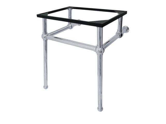 Fauceture VBH242030C Brass Wash Basin Pedestal Leg, Polished Chrome