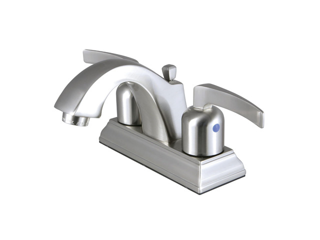 Fauceture FSC4648EFL 4 in. Centerset Bathroom Faucet, Brushed Nickel