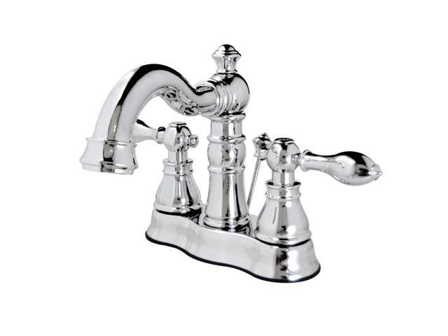 Fauceture FSC1601ACL 4 in. Centerset Bathroom Faucet, Polished Chrome