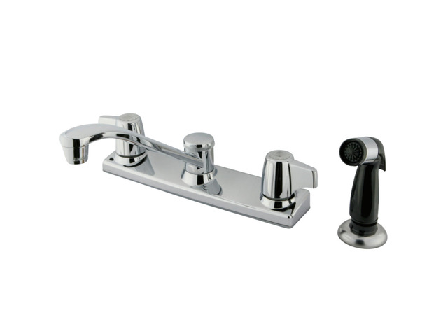 Kingston Brass KB120P Kitchen, Faucet, Polished Chrome