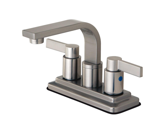 Kingston Brass KB8468NDL NUVO FUSION Euro high Rise Spout Lavatory Faucet With B