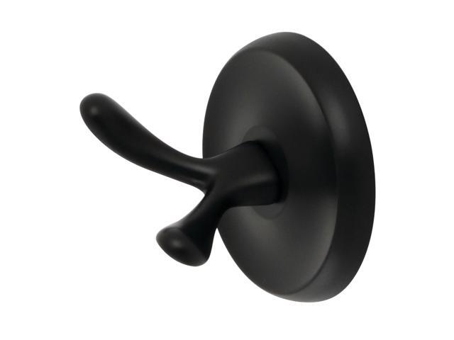 Kingston Brass BA317MB Classic Robe Hook, Matte Black