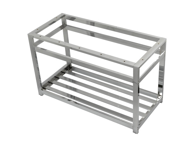 Fauceture VSP4922A1 49-Inch x 22-Inch Console Sink Base, Polished Chrome