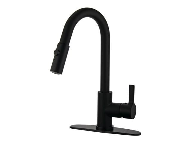 Photos - Tap Kingston Brass Gourmetier LS8780CTL Continental Single-Handle Pull-Down Kitchen Faucet, M 