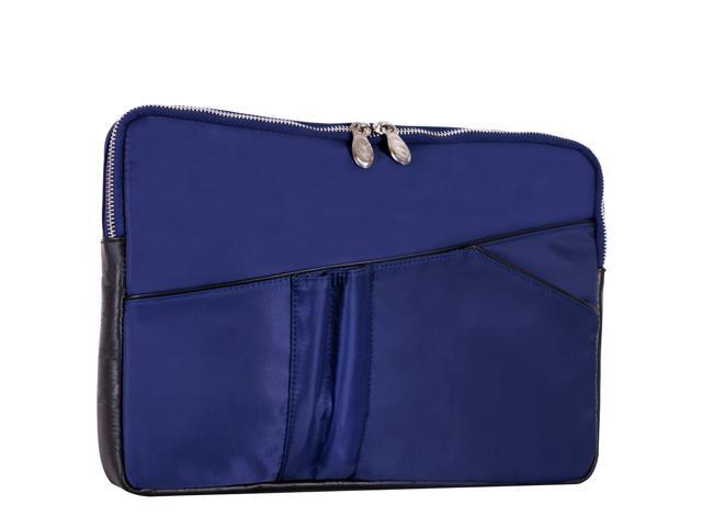 McKlein USA 18327 15 in. Auburn Nylon Laptop Sleeve, Navy