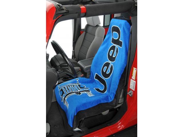 Seat Armour Universal Fit Jeep Towel-2-Go Seat Protector - Blue