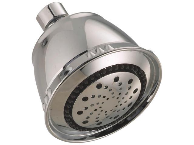 Delta Faucets Universal Fixed 5-Setting Traditional Shower Head Brushed Nickel