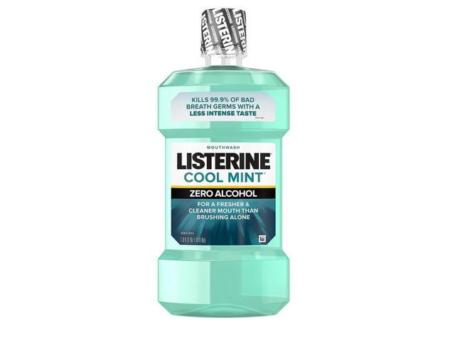 Listerine Zero Clean Mint Mouthwash - 33.8 oz