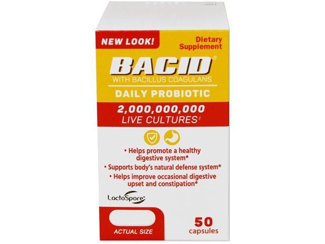 UPC 363736000080 product image for Bacid Daily Probiotic 50 Capsules | upcitemdb.com