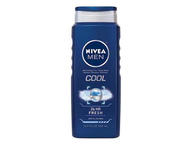 Nivea Men Cool 3-in-1 Body Wash - 16.9 oz