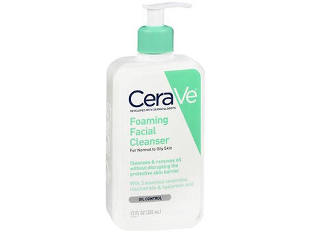 UPC 606000537753 product image for CeraVe Foaming Facial Cleanser - 12 oz | upcitemdb.com