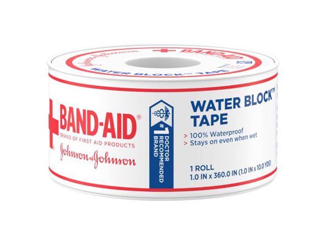 Band-Aid Water Block Waterproof Medical Tape 10 yards (117121)