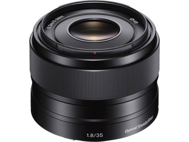 Sony - 35mm f/1.8 Prime Lens for Most NEX E-Mount Cameras - Black - image 5