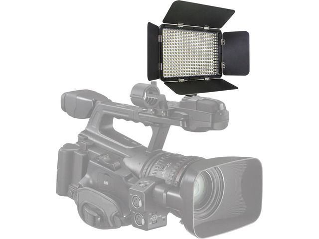 Vidpro LED-330X Varicolor Studio Video Lighting Kit with Built-in Barn Doors & Diffuser Includes Li-ion Battery & Charger, AC Adapter, Adjustable...