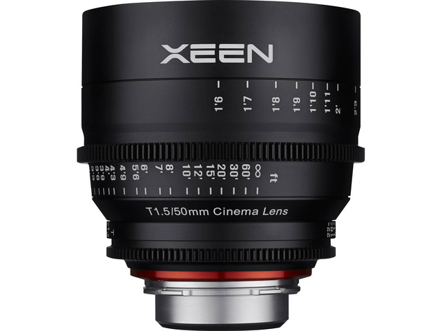 Rokinon Xeen 50mm T1.5 Cine Lens for PL-Mount #XN50-PL