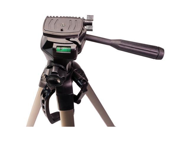 Vidpro TT-56 56' Heavy-Duty Aluminum Tripods with 3-Way Pan & Tilt Head & Case