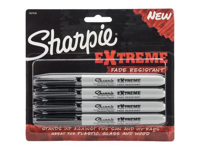 Sharpie Extreme Permanent Markers Fine Point Black 4/Pack (1927436) 1545022