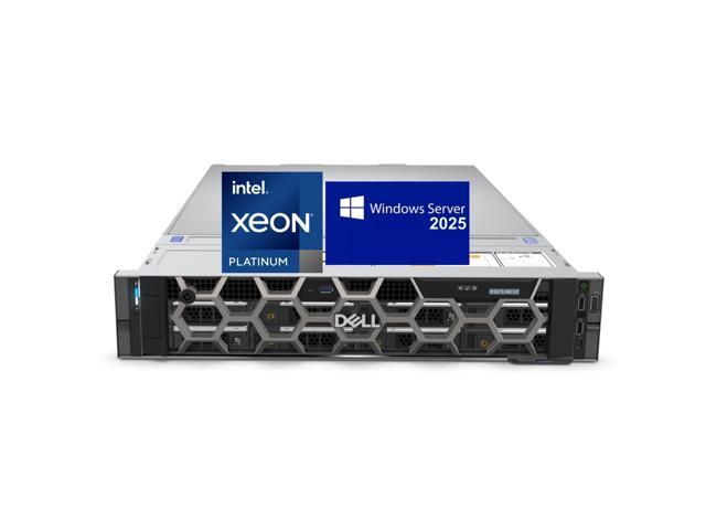 Dell Precision 7920 Rack Server Dual Intel Xeon Platinum 8260M (48 Cores Total), 256GB RAM, 4x 4TB 2.5' SSD, Raid 5, USB, Windows Server 2025,...