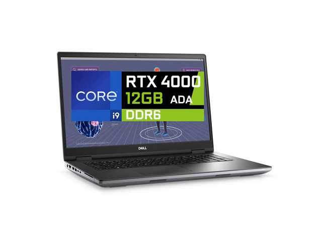 Dell Precision 7780 Mobile Workstation 17.3' FHD Laptop, Intel Core i9-13950HX, 64GB RAM, 1TB NVMe SSD, NVIDIA RTX ADA 4000 12GB, HDMI, USB-C,...