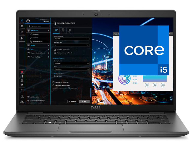 Dell Latitude 3440 Laptop 14' FHD, Intel Core i5-1235U, 16GB RAM, 512GB NVMe SSD, Webcam, AX Wi-Fi, Bluetooth, Backlit Keyboard, HDMI, USB C-...