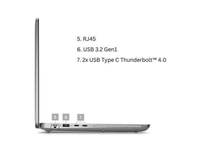Dell Latitude 5450 Laptop 14' FHD+ Touchscreen, Intel Core Ultra 5-135U vPro, 16GB RAM, 512GB NVMe SSD, Webcam, Wi-Fi 6E, BT, Backlit Keyboard,...