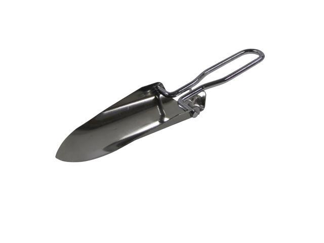 Treasure Gurus Small Metal Folding Garden Trowel Pouch Outdoor Camp Gardening Shovel Survival Hand Tool