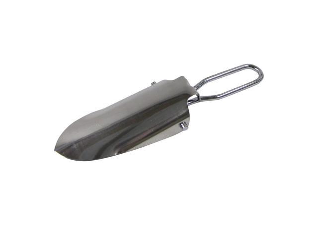 Treasure Gurus Small Metal Folding Garden Trowel Pouch Outdoor Camp Gardening Shovel Survival Hand Tool