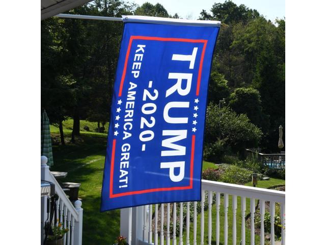 Treasure Gurus Blue 3x5 Keep America Great President Donald Trump 2020 Flag 3'x5' MAGA KAG Yard Pole Banner