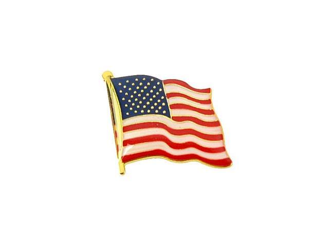 Enamel US American Flag Jacket Lapel Pin Patriotic Hat Bag Tack Backpack Decor USA Gift