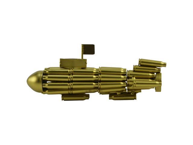 Gun Bullet Casings Shells Shaped Model Navy Diving Sub Submarine Military Gift