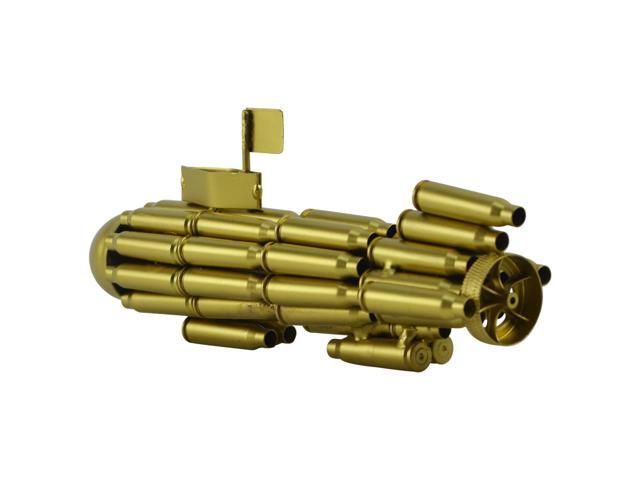 Gun Bullet Casings Shells Shaped Model Navy Diving Sub Submarine Military Gift